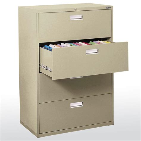 lateral filing cabinet 4 drawers